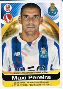 239 Maxi Pereira – Futebol 2016-2017 Panini