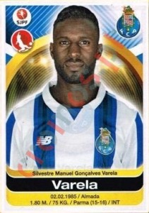 240 Silvestre Varela – Futebol 2016-2017 Panini