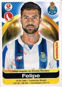 241 Felipe – Futebol 2016-2017 Panini