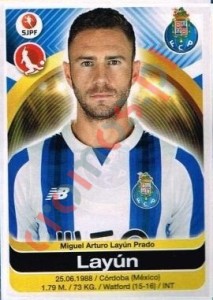 245 Miguel Layun – Futebol 2016-2017 Panini