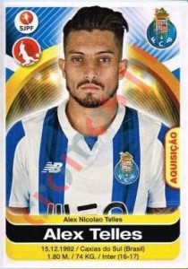 246 Alex Telles – Futebol 2016-2017 Panini