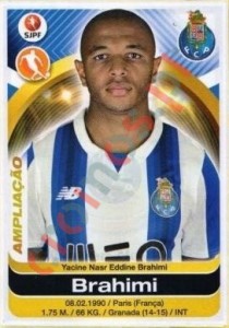 249bis Yacine Brahimi – Futebol 2016-2017 Panini