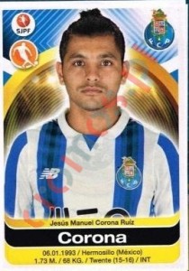 255 Jesús Corona – Futebol 2016-2017 Panini
