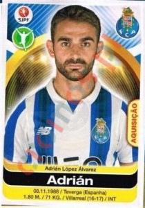 256 Adrian Lopez – Futebol 2016-2017 Panini