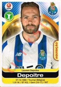 257 Laurent Depoitre – Futebol 2016-2017 Panini