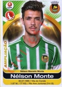 275bis Nelson Monte – Futebol 2016-2017 Panini