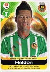 284 Heldon – Futebol 2016-2017 Panini