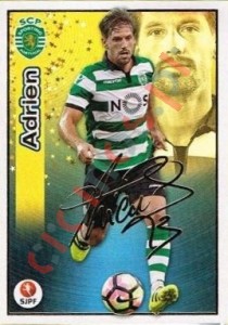 204 Adrien Silva (Sporting) – Futebol 2016-2017 Panini