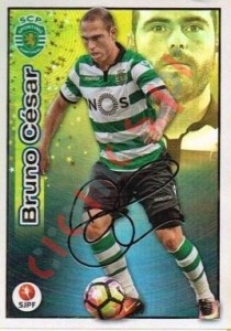 206 Bruno Cesar (Sporting) – Futebol 2016-2017 Panini