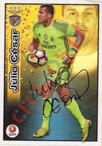 212 Julio Cesar (Benfica) – Futebol 2016-2017 Panini