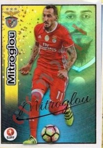 215 Kostas Mitroglou (Benfica) – Futebol 2016-2017 Panini