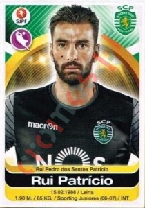 288 Rui Patricio – Futebol 2016-2017 Panini