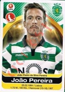289 Joao Pereira – Futebol 2016-2017 Panini