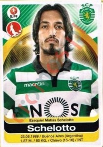 290 Ezequiel Schelotto – Futebol 2016-2017 Panini