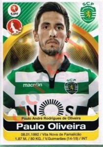 294 Paulo Oliveira – Futebol 2016-2017 Panini