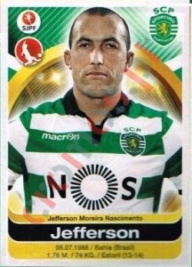 295 Jefferson – Futebol 2016-2017 Panini