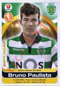 300bis Bruno Paulista – Futebol 2016-2017 Panini