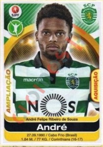 305bis Andre – Futebol 2016-2017 Panini