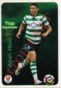 318 Alan Ruiz – Futebol 2016-2017 Panini
