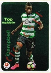 319 Joel Campbell – Futebol 2016-2017 Panini