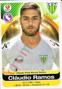 321 Claudio Ramos – Futebol 2016-2017 Panini