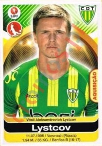 325 Lystcov – Futebol 2016-2017 Panini