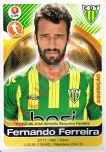 328 Fernando Ferreira – Futebol 2016-2017 Panini