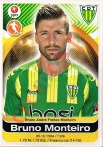 331 Bruno Monteiro – Futebol 2016-2017 Panini