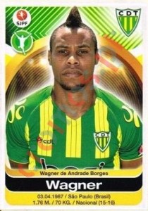 333 Wagner – Futebol 2016-2017 Panini