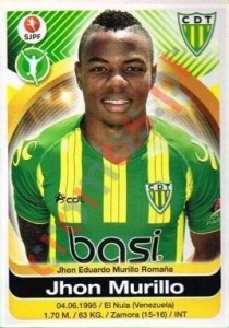 334 Jhon Murillo – Futebol 2016-2017 Panini