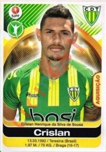 335 Crislan – Futebol 2016-2017 Panini
