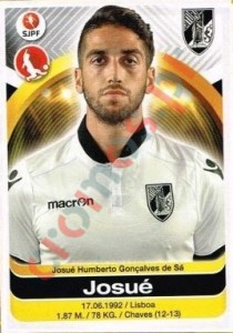 342 Josue – Futebol 2016-2017 Panini