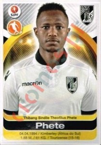 345 Phete – Futebol 2016-2017 Panini