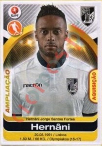 345bis Hernani – Futebol 2016-2017 Panini