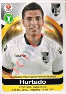 351 Hurtado – Futebol 2016-2017 Panini