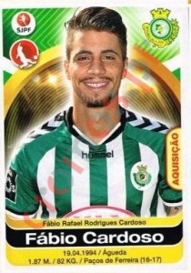 359 Fabio Cardoso – Futebol 2016-2017 Panini