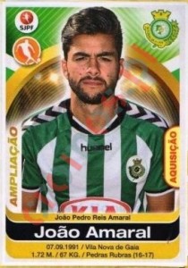 364bis Joao Amaral – Futebol 2016-2017 Panini