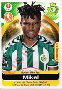 365 Mikel – Futebol 2016-2017 Panini
