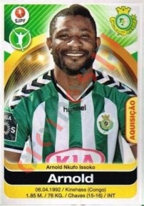 368 Arnold – Futebol 2016-2017 Panini