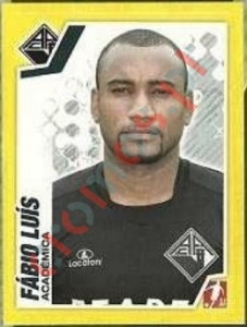 19 Fabio Luis – Futebol 2011-2012 Panini