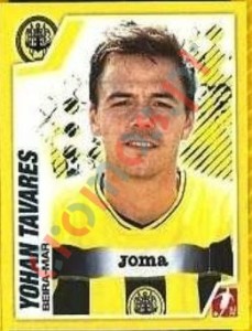 25 Yohan Tavares – Futebol 2011-2012 Panini