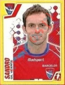 105 Sandro – Futebol 2011-2012 Panini