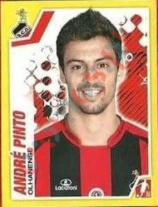 168 Andre Pinto – Futebol 2011-2012 Panini