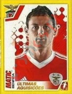 375 Nemanja Matic (Benfica) – Futebol 2011-2012 Panini