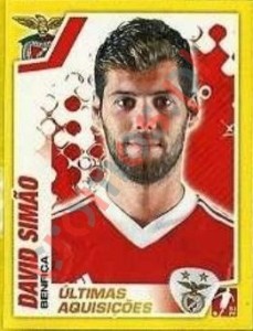376 David Simao (Benfica) – Futebol 2011-2012 Panini