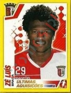 379 Ze Luis (Braga) – Futebol 2011-2012 Panini