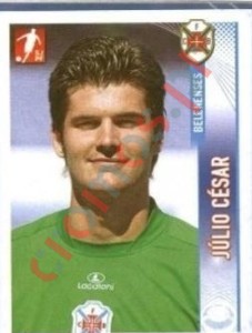 23 Julio Cesar – Futebol 2008-2009 Panini