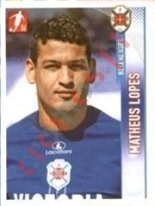 28 Matheus Lopes – Futebol 2008-2009 Panini