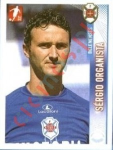 31 Sergio Organista – Futebol 2008-2009 Panini
