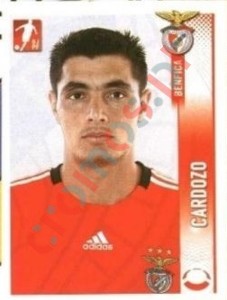 57 Oscar Cardozo – Futebol 2008-2009 Panini
